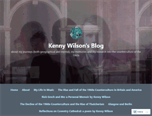 Tablet Screenshot of kennywilson.org